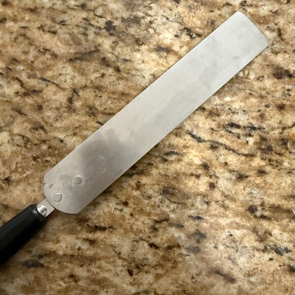 VINTAGE EKCO Cake Icing Spatula Spreader, RETRO, Stainless Steel, USA, Black - Picture 2 of 8